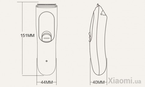 Машинка для детской стрижки Xiaomi Yueli Children Hairdresser Orange